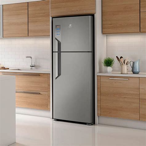 refrigerador frost free 431 litros tf55s inox electrolux